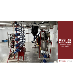 VEERA üreticisi yüksek kaliteli biyokütle PYROLYSIS biyochar makineleri düşük emisyonlar sürekli çıkış 45 kWh güç modeli VEERA - Product Image 4