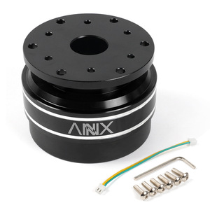 Base de volant Anx 63 mm à entraînement direct et à dégagement rapide pour simulateur de course Moza M10 - Product Image 4