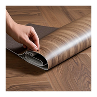 Tissu en feutre à livraison rapide Sol en linoléum en plastique Rouleaux de revêtement de sol en linoléum en vinyle PVC Revêtement de sol en linoléum Tapis à usage civil