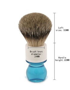 RTS Yaqi 24mm <span class=keywords><strong>Aqua</strong></span> smokin sentetik saç tıraş fırçası erkekler için - Product Image 6