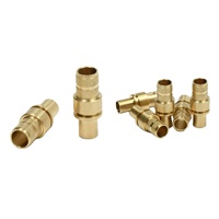 Raccord rapide en laiton CNC avec connexion pour tuyau de refroidissement pour système d'eau de moule d'injection, filetage NPT BSP, tailles personnalisées