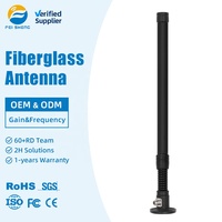 Antenne LoRa en fibre de verre 433 MHz 868 MHz 915 MHz 12 dBi omnidirectionnelle à ressort étanche longue portée pour la communication IoT