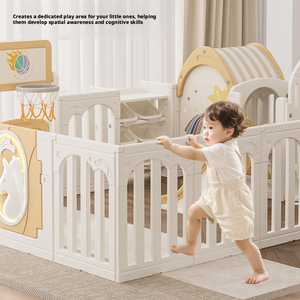 Parc <span class=keywords><strong>de</strong></span> jeux pour enfants en HDPE moderne, <span class=keywords><strong>de</strong></span> luxe, extensible et emboîtable, <span class=keywords><strong>facile</strong></span> à plier, pour bébé - Product Image 6