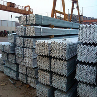 工厂供应 A53 Q235 Q345 热轧镀锌等边角钢 90 度 ASTM A36 Ms 钢角钢 带 MTC 证书