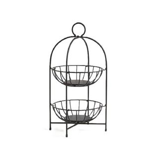 Top Demand Durable Metal <b>Table</b> Top <b>Basket</b> with Strong Wire Construction for Kitchen and Dining Room Use Available At Good Price - Product Image 1