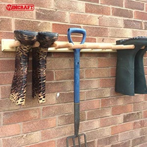 <span class=keywords><strong>Porte</strong></span>-<span class=keywords><strong>bottes</strong></span> mural en bois 6 paires Wellington stockage maison extérieur <span class=keywords><strong>jardin</strong></span> Garage <span class=keywords><strong>porte</strong></span>-<span class=keywords><strong>bottes</strong></span> support pour chaussures - Product Image 3