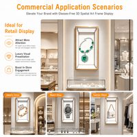 Pantalla LCD Extensible para Exhibición Comercial, Pantalla Digital Ultra Ancha para Publicidad de Productos Minoristas y Promoción de Marca