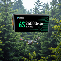 Qiqi-2025 Vente en gros de batteries lithium-ion à semi-conducteurs à haute densité énergétique 24000mAh 17500mAh 88000mAh, adaptées aux drones