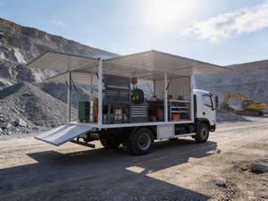 Camion <span class=keywords><strong>de</strong></span> service tout-terrain Isuzu robuste avec suspension renforcée pour les chantiers <span class=keywords><strong>de</strong></span> construction, véhicule d'entretien industriel - Product Image 4