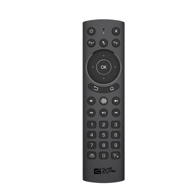 Factory G20S PRO Air Mouse 2.4G Wireless Voice Remote Control TV Gyroscope G20 BTS with Backlight
