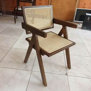 Lot <span class=keywords><strong>de</strong></span> 2 chaises <span class=keywords><strong>de</strong></span> salle à manger Boho Cane, charge maximale <span class=keywords><strong>de</strong></span> 330 lb, <span class=keywords><strong>fauteuil</strong></span> d'appoint en bois <span class=keywords><strong>pour</strong></span> <span class=keywords><strong>salon</strong></span>, salle à manger, naturel - Product Image 4