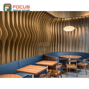 Commercial Coffee Merchandise Display Rack Solid Wood Frame Open Shelf Layout Coffee <b>Bar</b> Display Rack - Product Image 5