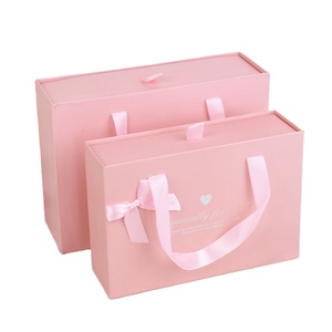 Wholesale Customized Logo Square Cardboard Paper Drawer Box Eco-Friendly <b>Packaging</b> for Jewelry Rings Earrings and Necklaces - Product Image 2