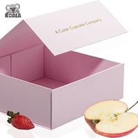 Boîte cadeau de mariage en papier à fleurs, certifié écologique 100%, pliable et Recyclable, emballage avec ruban