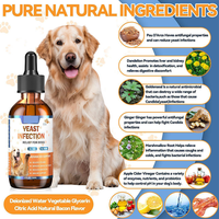 OEM ODM Granulés vitaminés pour chiens, soulagement des infections à levures, soulagement des démangeaisons, suppléments nutritionnels, soins de santé