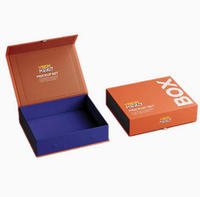 Boîte cadeau personnalisée en forme de livre avec couvercle magnétique, doublure en carton, emballage pour parfum et bijoux, impression en gravure, personnalisable