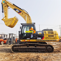 حفارة زاحفة مستعملة بسعة 30 طن للبيع بالجملة، حفارة كاتربيلر مستعملة طراز Cat 330c و330d و335d، آلات مستعملة