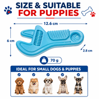 Jouet à mâcher pour chien futuriste, mignon et couineur, en nylon, pour le nettoyage des dents et la rongerie prolongée des animaux hyperactifs, protection suprême contre les morsures