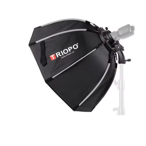 TRIOPO 90cm 120cm Softbox octogonal pliable avec poignée de trépied pour <span class=keywords><strong>Godox</strong></span> V860III V1 AD200Pro <span class=keywords><strong>Yongnuo</strong></span> Flash Light, emballage rapide - Product Image 3
