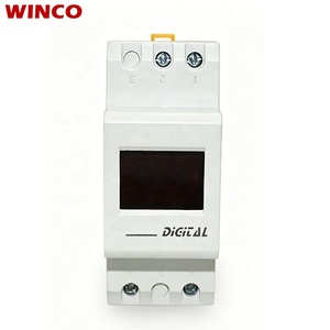 DHC15J compteur total/compteur d'heures <span class=keywords><strong>8</strong></span> chiffres LED interrupteur de minuterie électrique numérique <span class=keywords><strong>DHC</strong></span> interrupteur de contrôle de temps hebdomadaire automatique - Product Image 1