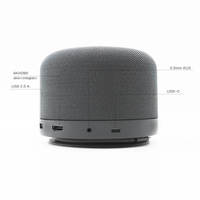Station d'accueil Hub Usb avec chargeur sans fil Haut-parleur haut-parleur portable