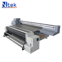 Ntek-máquina de impresión de papel de pared 3D, máquina de impresión de Banner flexible, 3321