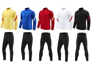Мужская Детская футбольная одежда, оптовая продажа, лучший материал, комплекты для силовых тренировок, футбольный тренировочный костюм с футбольным костюмом, спортивный костюм, комплекты - Product Image 6