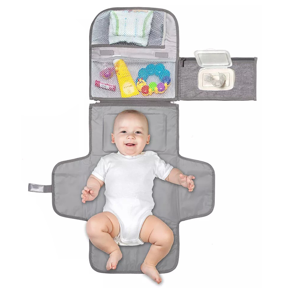 Baby Change Pad Portable Diaper Changing Pad, Foldable Waterproof