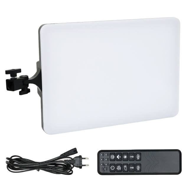 Ra96+ Led Video Light Panel with Remote Control Bi-Color 3200K-5700K Photography Lighting Panel Camera Photo Studio Fill Lamp
