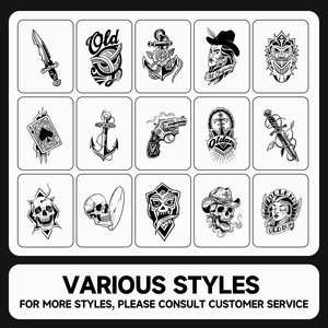 Nouveaux autocollants de <span class=keywords><strong>tatouage</strong></span> de <span class=keywords><strong>style</strong></span> frais, tatouages temporaires imperméables pour les <span class=keywords><strong>bras</strong></span>, pour hommes et femmes - Product Image 5