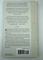 Libro Novedoso de Alta Calidad: No Creas Todo Lo Que Piensas, con Papel Offset y Superficie en Relieve, Impresión de Libros por Joseph Nguyen