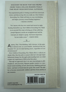 Miglior Romanzo Inglese di Alta Qualità 'Non Ti Affidare a <span class=keywords><strong>Tutto</strong></span> Ciò che Pensi' con Carta Offset e Superficie Goffrata di Joseph Nguyen D2675 - Product Image 4