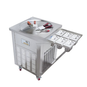 เครื่องทำไอศกรีมทอดแบบลูกกลิ้งผัดไทยเครื่องทำไอศกรีมทอด - Product Image 6