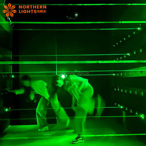 Accesorios de matriz láser de <span class=keywords><strong>escape</strong></span> de sala de la vida Real, laberinto láser para juego de cámara de secretos interesante y arriesgando sala de láser verde - Product Image 6