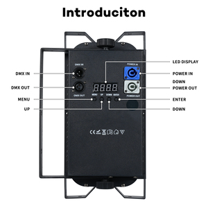 Ấm Trắng mát trắng 2 mắt 2x100w DMX 512 nối lightsfor Câu lạc bộ đám cưới hiển thị <span class=keywords><strong>COB</strong></span> khán giả blinder ánh sáng sân khấu - Product Image 4