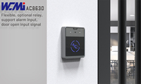 Un AC8630 impermeable código QR Reader-Código de la cerradura de la puerta ethernet RS232 RS485 2D escáner de código de barras de Control de acceso