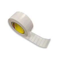 Film adhésif imprimé en PVC acrylique blanc OFRX, imperméable, épaisseur 0,05 mm, pour signalétique publicitaire industrielle, scellement de cartons
