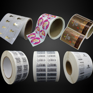 Biểu Tượng Tùy Chỉnh In Ấn Nhãn Dán Mã Qr Quảng Cáo Tự Dính Trái Cây Trà Sữa Thương Hiệu In Ấn Niêm Phong Nhãn - Product Image 4