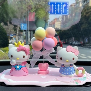 Ensemble de ballons décoratifs pour voiture Hello Kitty, multicolores, pour console centrale, pour filles - Product Image 3