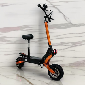 Trottinette électrique Geofought M11 pour adultes, double moteur, 60V 6000W, modèle pliable tout-terrain 11 pouces, trottinette électrique haute puissance pour adultes - Product Image 3