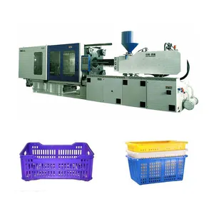 ONGO 550 Ton Plastic Fruit Box Injection Crate Molding Making Machine Small Plastic Injection Molding Machine