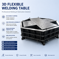 Tables de soudage industrielles nitrurées sur mesure, plateforme modulaire à haute planéité pour la fabrication métallique