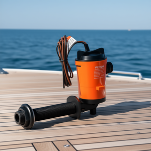 Pompe à air 12V 800 GPH Livewell, pompe d'aération à 90 degrés pour bateaux, pompes marines - Product Image 2