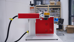 Machine de marquage laser à fibre 50W gravure profonde à faible coût pour jeans Whisker prend en charge les formats BMP DWG DXF PLT AI sur métal - Product Image 3