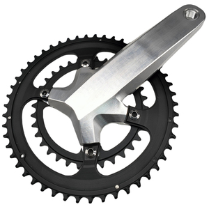 Pédalier de vélo avec pédalier 170mm VTT pédalier <span class=keywords><strong>pignon</strong></span> à couplage droit 50/34T pièces de manivelles - Product Image 1