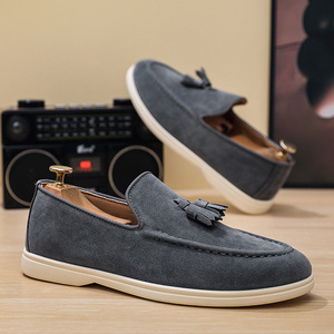 Mocassins <span class=keywords><strong>en</strong></span> cuir artificiel pour hommes, chaussures <span class=keywords><strong>bateau</strong></span>, chaussures décontractées élégantes pour hommes - Product Image 5