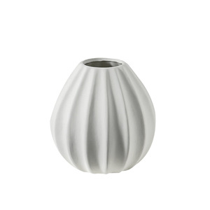 Vase en céramique décoratif avec bouquet de roses à franges artificielles pour table à manger, décoration douce pour salon et entrée - Product Image 5