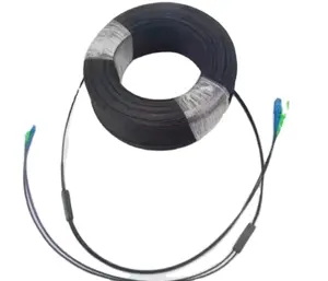 FCJ工厂供应1芯2芯LC SC FC双工铠装fibra optica跳线，用于ftta解决方案cpri电缆