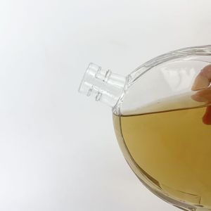 Muestra gratis botella de licor de vidrio de forma única 750ml compra vacía personalizada Alcohol Cognac Agave <span class=keywords><strong>Mescal</strong></span> Tequila botella de vidrio - Product Image 4