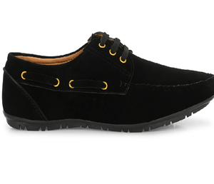 Zapatos mocasines informales a la moda para hombre, calzado ligero y transpirable con cordones negros de Material sintético y punta redonda, cómodo y transpirable - Product Image 4